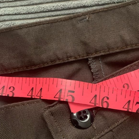 Mens Red Kap Brown Mechanic Work Pants 45x31 - Picture 5 of 6